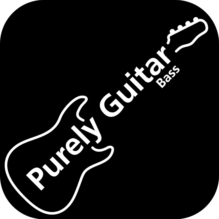 Purely Bass Guitar Logo